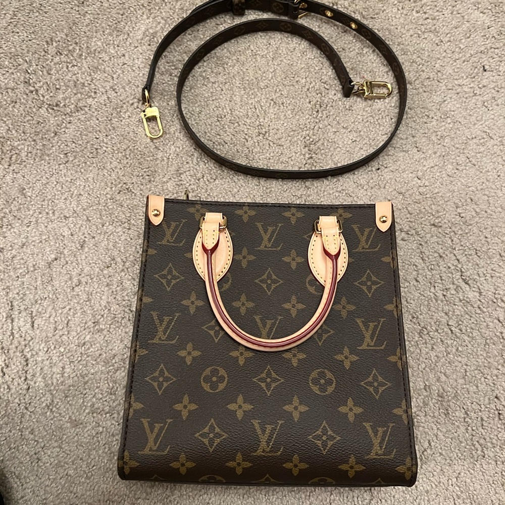 AUTHENTIC LOUIS VUITTON SAC PLAT BB - Picture 5 of 10